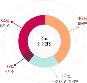 ֿ Ȳ ܱ 44%, ()LG 34%,    16%, ڻ 6%